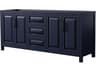Daria 79" Dark Blue Vanity