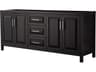 Daria 79" Dark Espresso Vanity
