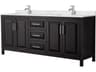 Daria 80" Dark Espresso Vanity