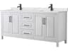 Daria 80" White Vanity