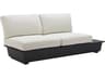 Tien Beige Aluminum Cushion Loveseat