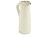 Distressed Crackle White 12" High Pitcher
