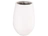 White Textured Vase