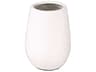 White Textured Vase