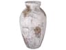 Distressed Light Grey Vase