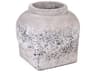 Distressed Grey Wash Vase