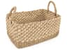Woven Beige Brown Storage Bin Medium