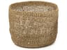 Woven Brown Storage Bin Large