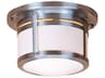 Berkeley 2 - Light Glass Outdoor Ceiling Light