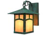 Evergreen 1 - Light Glass Outdoor Wall Light