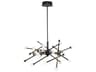 Batton LED Pendant Black Modern Adjustable