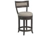 Cohesion Program Aperitif Swivel Upholstered Antico Counter Stool