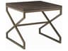 Cohesion Program Edict Square Wood Antico End Table