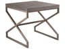 Edict Square Wood Grigio End Table