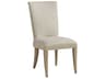 Malibu Serra Brown Upholstered Side Dining Chair