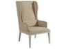 Newport Seacliff Beige Upholstered Arm Dining Chair