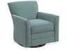 Buckley Glider Swivel Fabric Accent Chair