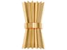 Moxy Wall Sconce Modern Gold Leaf