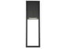 Archetype Outdoor LED Wall Sconce Modern Black