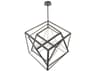 Atlas 1-Light Black LED Geometric Pendant