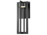Chamber LED Outdoor Wall Light Modern Black