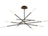 Houdini 12 Light LED Pendant Sputnik Chandelier