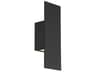 Icon LED Outdoor Wall Light Black