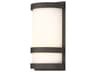 Latitude Outdoor LED Wall Sconce in Bronze