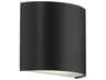 Pocket LED Wall Sconce in Black