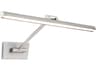 Reed LED Adjustable Picture Light Brushed Nickel 24.5 Inch