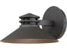 dweLED Sodor LED Outdoor Wall Light Bronze Modern Dark Sky
