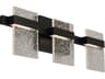 Madrona 3-Light Black Vanity Light
