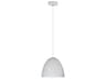 Sarabia 1-Light Grey Bell Mini Pendant