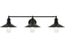 Etude 3-Light Black Vanity Light