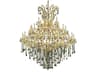 Maria Theresa 49-Light Gold Crystal Candelabra Tiered Chandelier