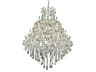 Maria Theresa 49-Light Chrome Clear Crystal Candelabra Tiered Chandelier