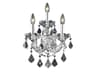 Maria Theresa Chrome Crystal Wall Sconce