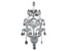 Maria Theresa Chrome Clear Crystal Wall Sconce