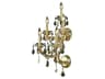 Maria Theresa Gold Crystal Wall Sconce