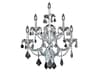 Maria Theresa Chrome Clear Crystal Wall Sconce