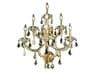Maria Theresa Gold Crystal Wall Sconce