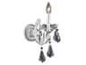 Maria Theresa Chrome Clear Crystal Wall Sconce