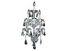 Maria Theresa Chrome Clear Crystal Wall Sconce