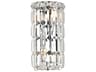 Maxime Chrome Clear Crystal Wall Sconce