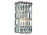 Maxime Chrome Clear Crystal Wall Sconce