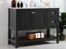 Metropolis Black 42" Vanity