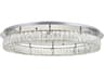 Monroe Chrome Crystal LED Drum Flush Mount