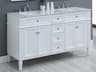 Park Avenue White 60" Vanity