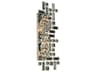 Picasso 4-Light Chrome Clear Crystal Wall Sconce
