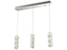 Polaris 3-Light Chrome Island Pendant